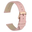 Pulseira de relógio WOCCI Elegant Genuine Leather 18 mm de largura