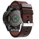 Pulseira de relógio XHnee Leather 22mm Quickfit para Garmin Forerunner 945 Pulseira de relógio XHnee Leather 22mm Quickfit para Garmin Forerunner 945