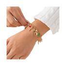 Pulseira De Resina Para O Natal Com Floco De Neve, Árvore, Papai Noel, Boneco De Neve, Rena, Sino E