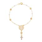 Pulseira de São Bento Dezena Folheada