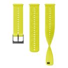 Pulseira de Silicone Atlética SUUNTO 22mm 6, Verde Limão S+M, Compatível com Ocean, Vertical 1/2, Race 1/2, Race S, 9 Peak Pro, Run, 9 Peak e 5 Peak