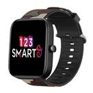 Pulseira de Silicone Camuflada compatível com Bip 3 A2172 / Bip A1608 / Bip U / Bip Lite - Marrom