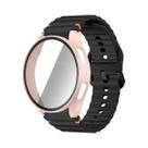 Pulseira de Silicone com Protetor de Tela para Samsung Galaxy Watch 7 (40mm e 44mm)