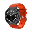 Pulseira De Silicone Com Textura Listrada De 47mm Para Samsung Galaxy Watch Ultra 2025 8/8 Classic