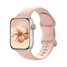 Pulseira De Silicone De 40mm 41mm 42mm 44mm 45mm Para Apple Watch Sport Band iWatch Series 1 2 3 4 5