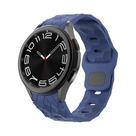 Pulseira De Silicone De 40mm 44mm Para Samsung Galaxy Watch 7 6 5 4 Classic 5Pro