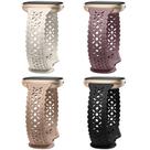 Pulseira de silicone Dirrelo Lace para mulheres Fitbit Versa 3/4