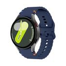 Pulseira De Silicone Esportiva De 40mm 44mm Para Samsung Galaxy Watch 7 FE 5 pro 6 4 Classic