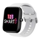 Pulseira de Silicone Fecho Colorido compatível com Bip 3 A2172 / Bip / Bip Lite / Bip U - Branco