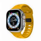 Pulseira de silicone macio à prova d'água para Apple Watch Ultra