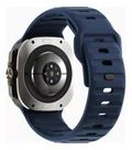 Pulseira De Silicone Mariner Compativel Com Galaxy Watch Ultra 47mm Sm-l700 L705 - Azul Marinho
