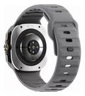 Pulseira De Silicone Mariner Compativel Com Galaxy Watch Ultra 47mm Sm-l700 L705 - Cinza Escuro