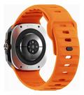 Pulseira De Silicone Mariner Compativel Com Galaxy Watch Ultra 47mm Sm-l700 L705 - Laranja