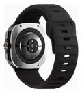 Pulseira De Silicone Mariner Compativel Com Galaxy Watch Ultra 47mm Sm-l700 L705 - Preto