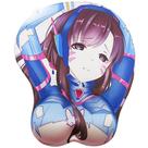Pulseira de silicone Mouse Pad OW Overwatch em tecido PU 26x21cm