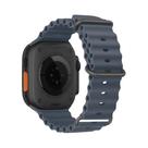 Pulseira De Silicone Ocean Para Apple Watch Ultra 49mm 45mm 46mm 42mm 44mm Série 1 2 3 4 5 6 7 8 9