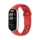 Pulseira De Silicone Original Xiaomi Mi Band 10 9 8 NFC Sem Vãos Acessórios Para Smartwatch