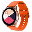 Pulseira de Silicone Para Galaxy Watch Active 2 e Active r500 - Laranja