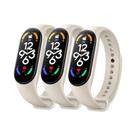 Pulseira De Silicone Para Mi Band 7 6 5 4 3, Substituição De Pulseira Para Smartwatch, Acessórios