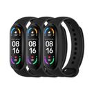 Pulseira De Silicone Para Mi Band 7 6 5 4 3, Substituição De Pulseira Para Smartwatch, Acessórios