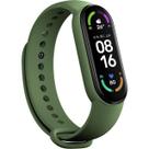 Pulseira de Silicone para Mi Band - Verde Militar