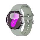 Pulseira De Silicone Para Samsung Galaxy Watch 40mm 44mm 45mm Sem Espaço Para 7 6 5 4 FE pro Sport