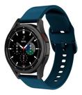 Pulseira de Silicone Para Smartwatch Galaxy Watch 4/ Galaxy Watch4 Classic - Azul Petroleo
