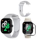 Pulseira de silicone + Pelicula 3D para Xiaomi Redmi Watch 4
