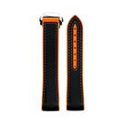 Pulseira De Silicone Unissex De 20mm À Prova d'Água Para Omega Swatch Moonswatch Com Fecho Dobrável