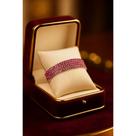 PULSEIRA DE STRASS MÚLTIPLAS FILEIRAS Cor:Rosa PULSEIRA DE STRASS MÚLTIPLAS FILEIRAS Cor:Rosa