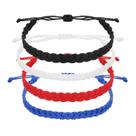 Pulseira de tecido ajustável MECCANIXITY Braided Rope 4 unidades Pulseira de tecido ajustável MECCANIXITY Braided Rope 4 unidades
