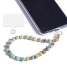 Pulseira de telefone Lostars Marble Beaded Amazonite Fashion