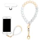 Pulseira de telefone VICHUNHO Marble Silicone Beaded