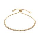 Pulseira De Tênis Ajustável Multicolorida Com Zircônia De 2mm Para Mulheres, Joia Arco-Íris Para