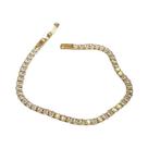 Pulseira De Tênis Feminina Prateada Com Corte Marquise Oval Quadrado, Joia De Luxo Para Presente De Pulseira De Tênis Feminina Prateada Com Corte Marquise Oval Quadrado, Joia De Luxo Para Presente De