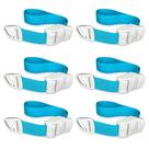 Pulseira de torniquete OTICA Elastic de 18 polegadas azul, pacote com 6
