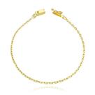 Pulseira Delicada de Ouro 18K Carrier Cadeado 2mm Fecho Gaveta Banhada em Ouro 18k 10 Camadas Pulseira Delicada de Ouro 18K Carrier Cadeado 2mm Fecho Gaveta Banhada em Ouro 18k 10 Camadas
