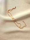 Pulseira Dupla Cordao Baiano + Extensor