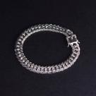 Pulseira Duplo Grumet - 21cm 10mm Fecho Gaveta
