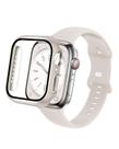 Pulseira e capa BandSmith Slim de silicone 38 mm Starlight
