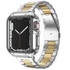 Pulseira e Case em Aço Inoxidável para Apple Watch Series 9/8/7/SE Pulseira e Case em Aço Inoxidável para Apple Watch Series 9/8/7/SE