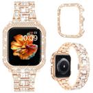Pulseira e Case para Relógio de 40mm - Compatível com Apple e Mosonio (Ouro Rosa)