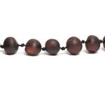 Pulseira e Tornozeleira Infantil 15cm Âmbar Báltico Cereja Não Polido