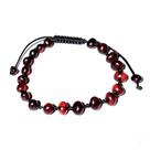 Pulseira e Tornozeleira Regulável (15cm) Âmbar Báltico Cereja Não Polido Pulseira e Tornozeleira Regulável (15cm) Âmbar Báltico Cereja Não Polido