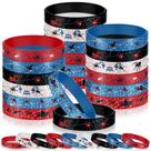 Pulseira Ecally Silicone Spider Party Favors 24 unidades