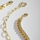 Pulseira elo longuinho
