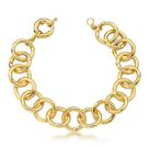 Pulseira elo portugues g e fecho boia Pulseira elo portugues g e fecho boia