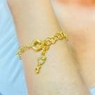 Pulseira Elos Círculos Com Fecho Bóia Pulseira Elos Círculos Com Fecho Bóia