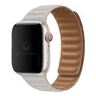 Pulseira Elos Couro Roxo Prunus Compatível Com Apple Watch