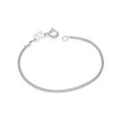 Pulseira Elos Duplos Prata Maciça 925 Rommanel 850120 Cor:Prata Pulseira Elos Duplos Prata Maciça 925 Rommanel 850120 Cor:Prata